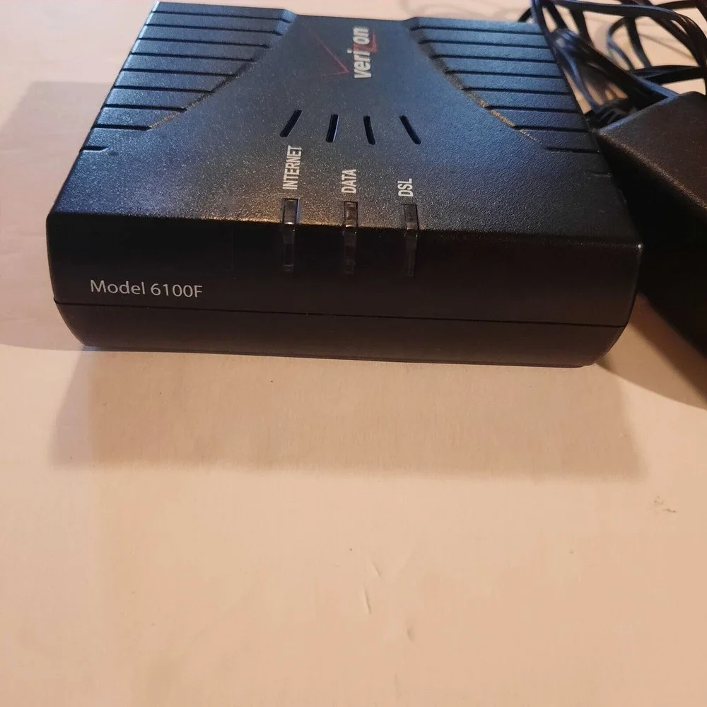 VERIZON_WESTELL 6100F DSL Modem Bridge ADSL2 F90-610015-06